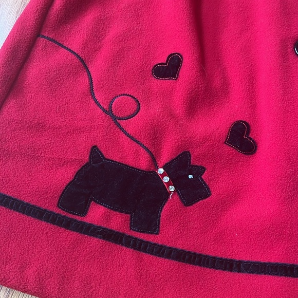 Pete’s Partner Red Scotty Coat Girls 6 - Picture 4 of 6